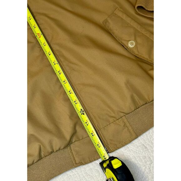 Vintage Men's Size LG Beige Izod Golf Jacket - Mint Condition - Picture 8 of 9